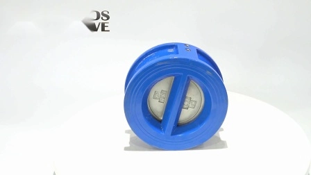 API594/ISO5752 Ductile Cast Iron Wafer Type Dual Plate Double Door Check Valves Non Reture Valve